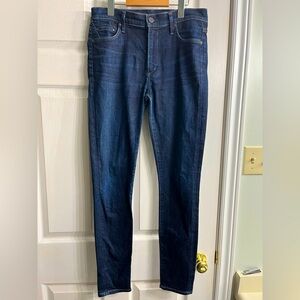 Citizens of Humanity Rocket High Rise Skinny Dark Denim Jeans Size 30